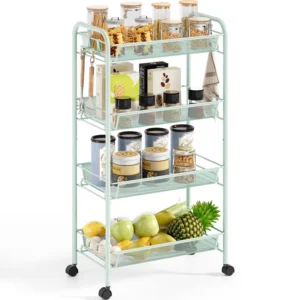 32.6'' H x 10.2'' W Utility Cart with Wheels